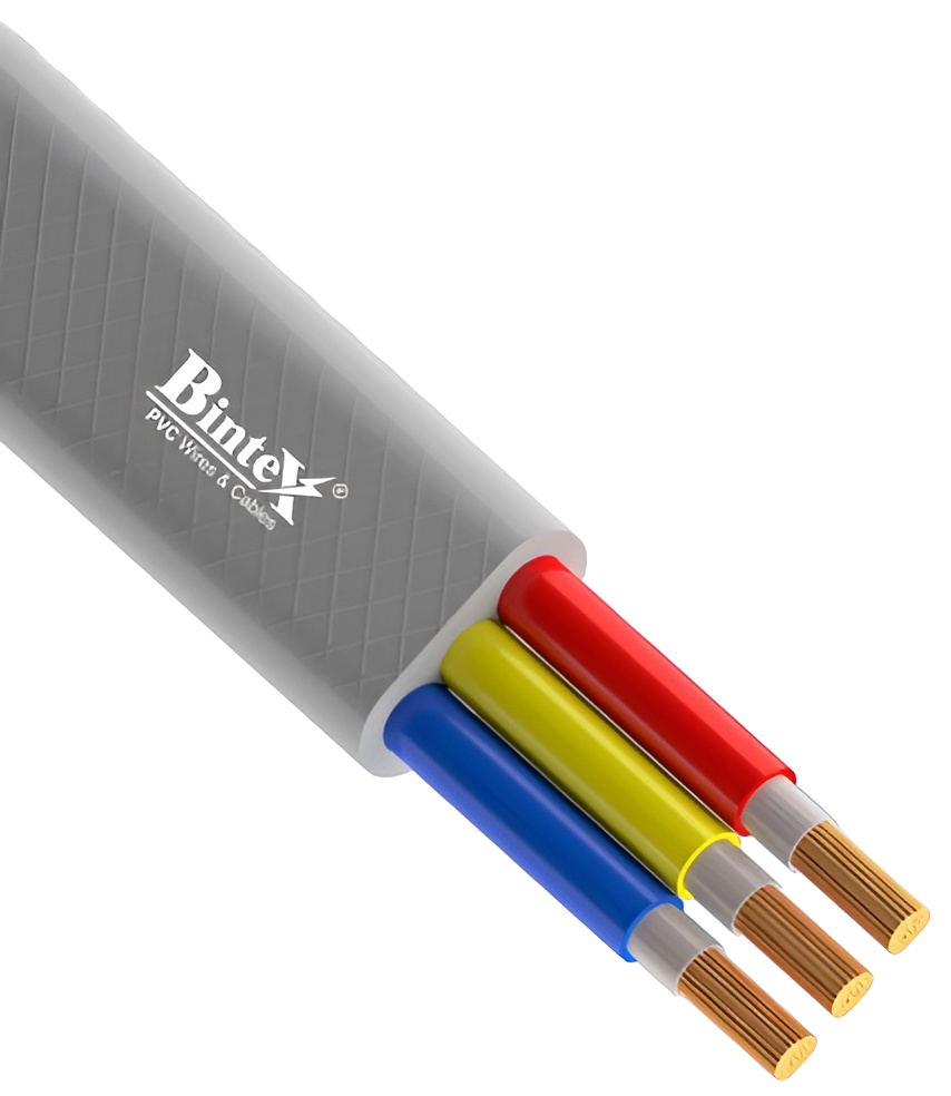 3 Core PVC And XLPE Submersible Flat Cables